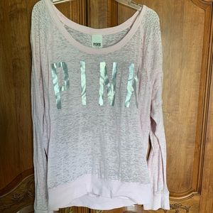 PINK long sleeve tee